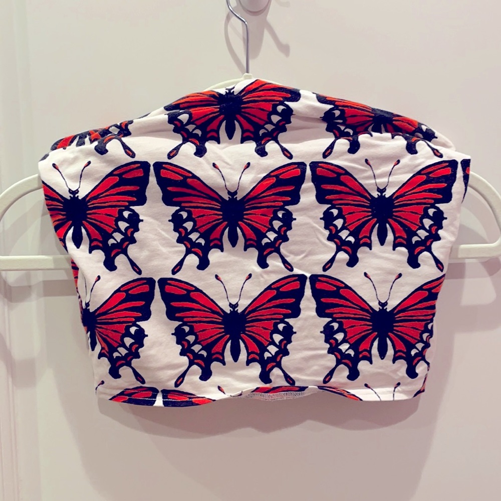 Butterfly Crop Top